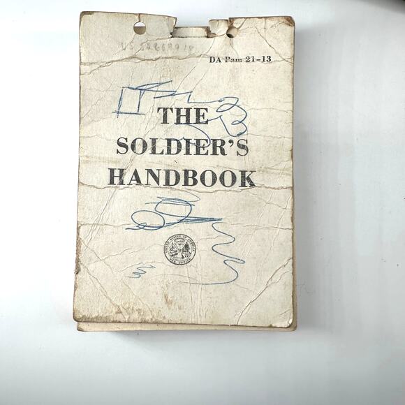 1964 U.S. Army Soldier’s Handbook AG-344 Cap & Winged Propeller Pin Set - Picture 3 of 10